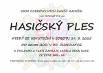 Hasičský ples 
