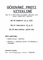 Očkování psů 