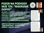 Podvody Nigerijské dopisy 