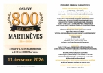 Program oslav 