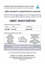 Sběr drobných nebezpečných odpadů 