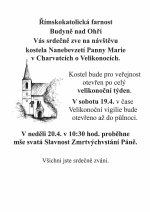 Velikonoce v kostele
