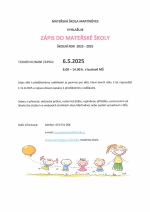 Zápis do MŠ 